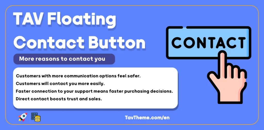 Floating Contact Button